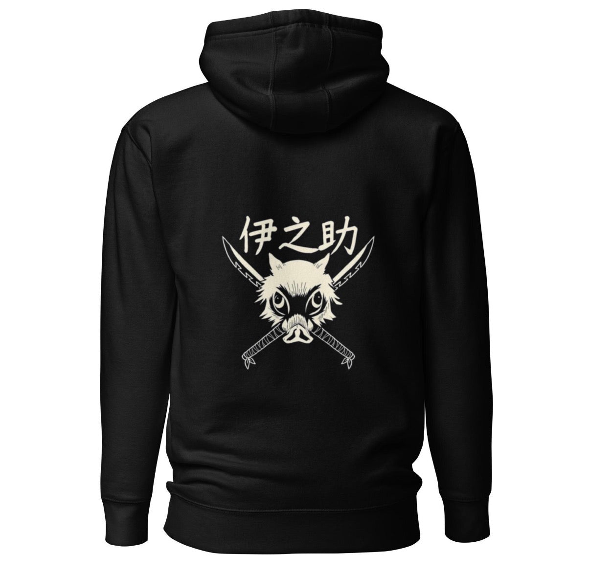 Inosuke Hashibira Hoodie – Demon Slayer Boar Mask Anime Streetwear Sweatshirt
