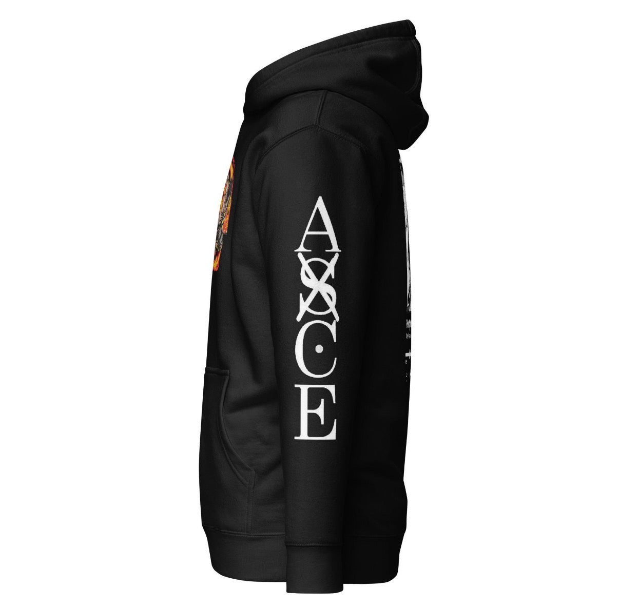 One Piece Anime Hoodie – Portgas D. Ace Flame Graphic Streetwear Sweatshirt