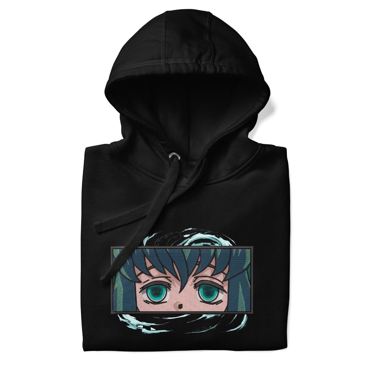 Muichiro Tokito Eyes Hoodie – Demon Slayer Mist Hashira Anime Streetwear Sweatshirt