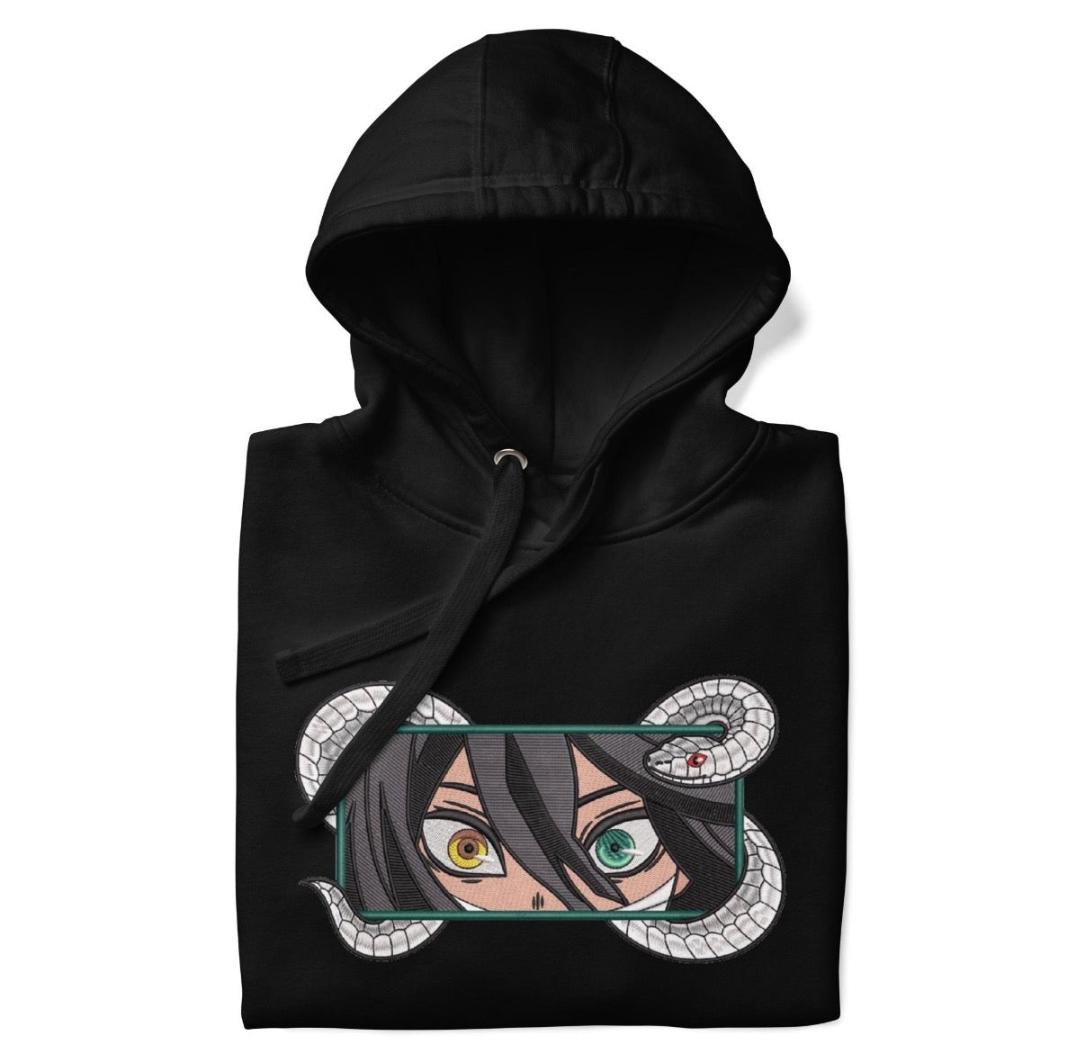 Obanai Iguro Eyes Hoodie – Demon Slayer Serpent Hashira Streetwear Sweatshirt