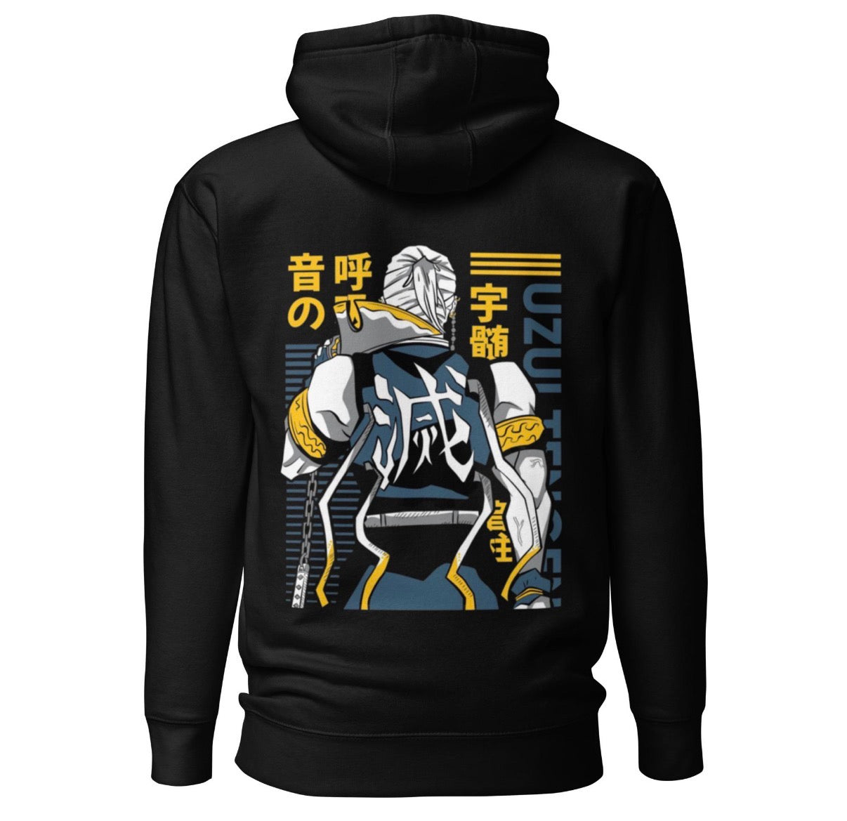 Tengen Uzui Eyes Hoodie – Demon Slayer Sound Hashira Anime Streetwear