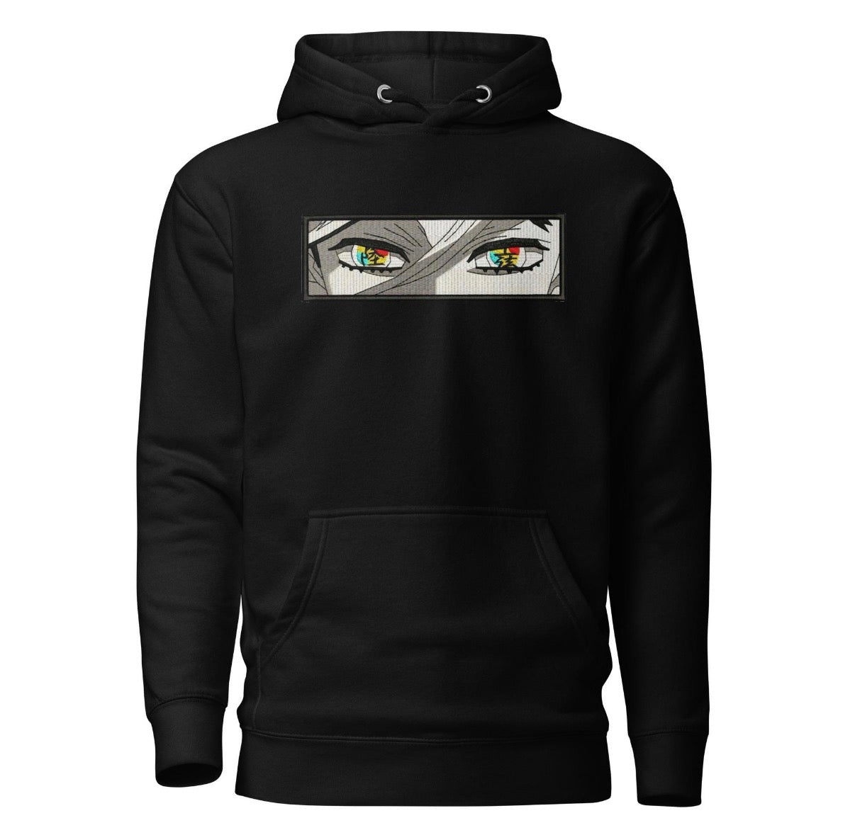 Douma Eyes Hoodie – Demon Slayer Anime Streetwear Sweatshirt – Kimetsu no Yaiba Inspired