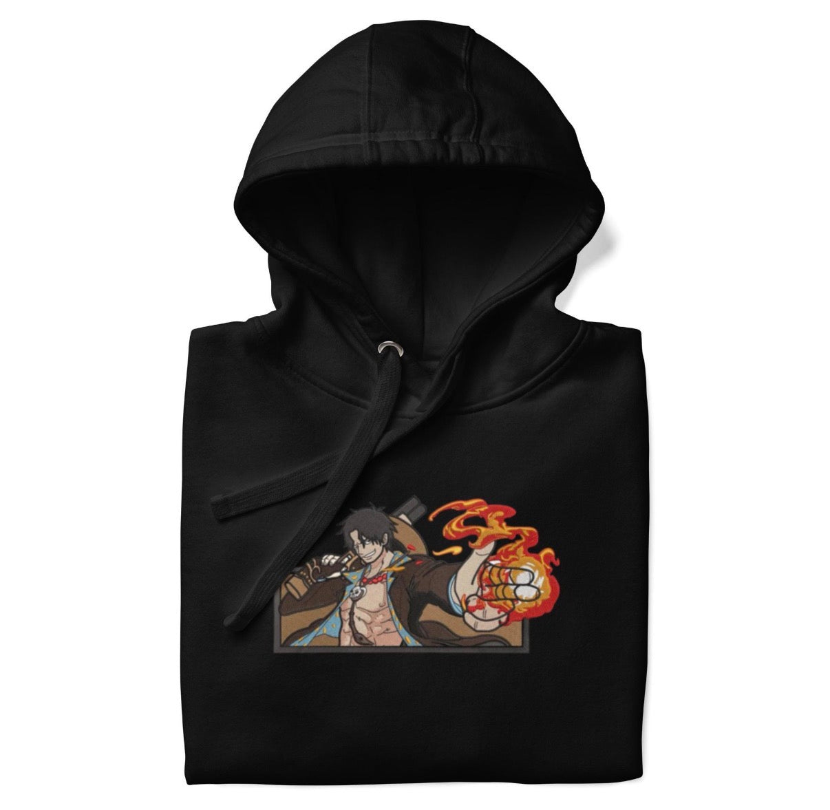 One Piece Portgas D. Ace Fire Hoodie – Anime Japanese Streetwear Sweatshirt