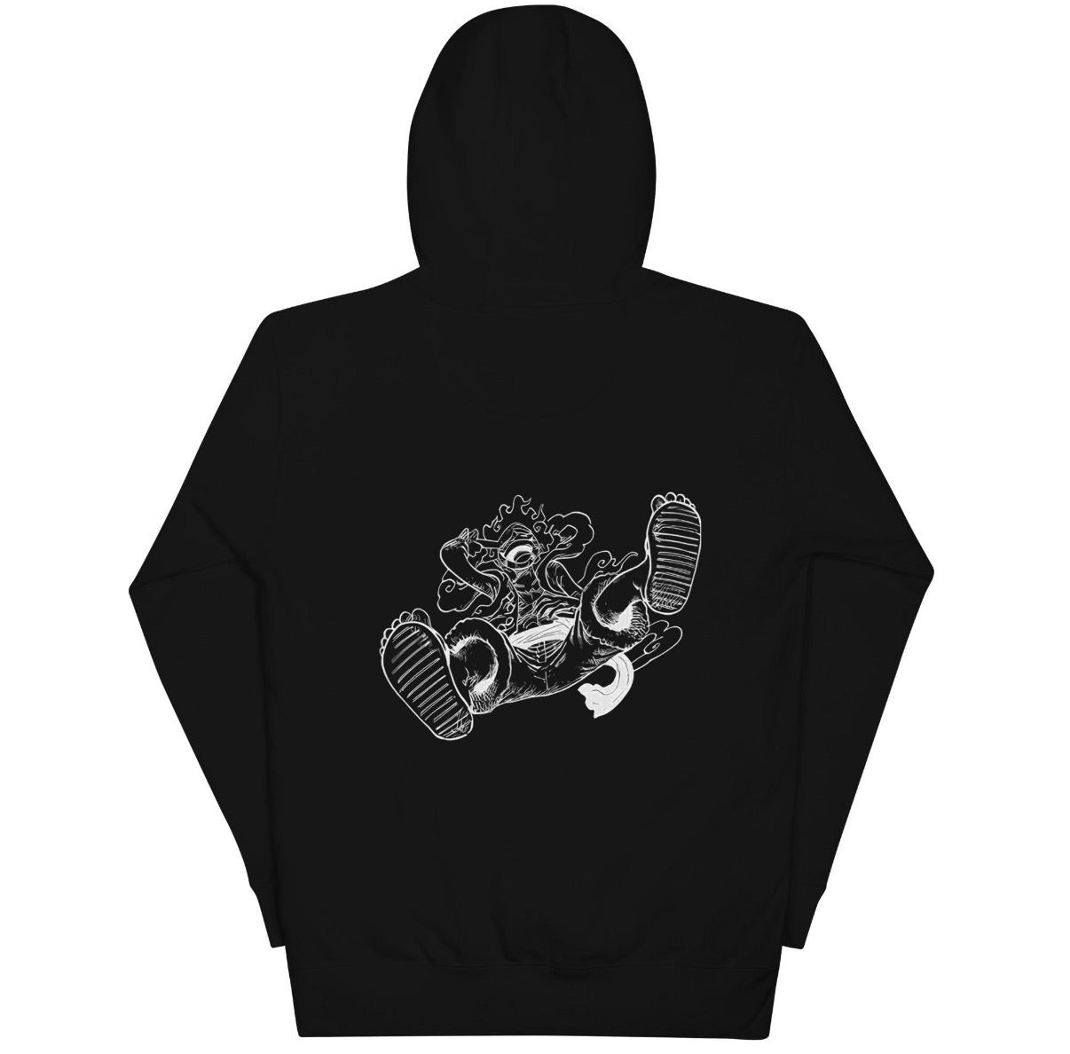 Luffy Gear 5 Hoodie – Manga Eyes Streetwear Sweatshirt – Japanese Anime Apparel