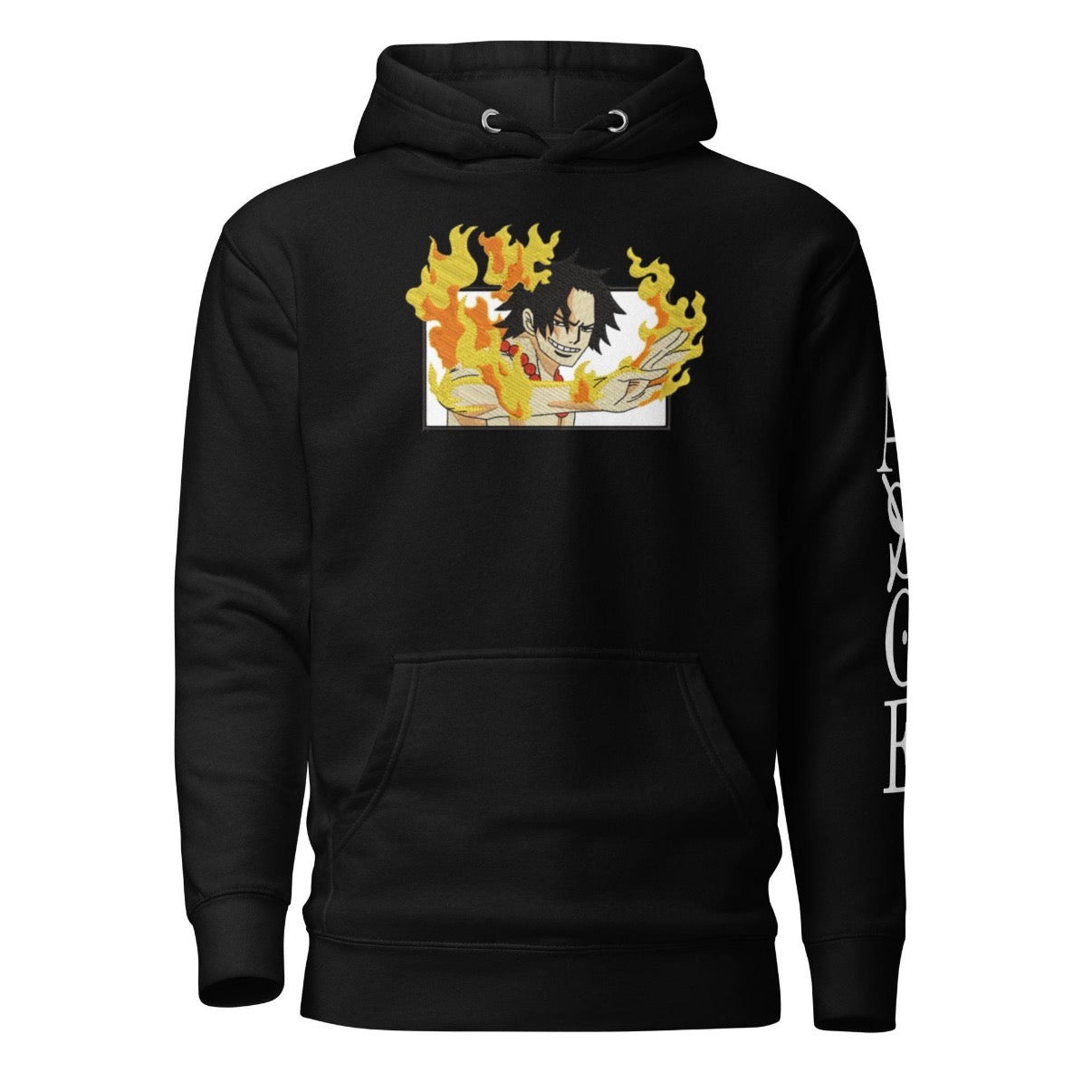 Portgas D Ace Hoodie – One Piece Anime Streetwear Sweatshirt