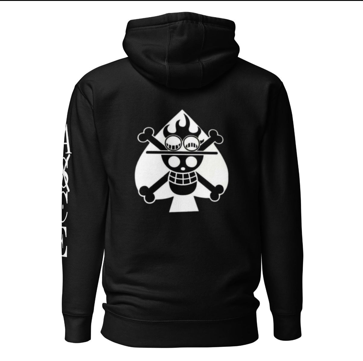 One Piece Portgas D. Ace Fire Hoodie – Anime Japanese Streetwear Sweatshirt