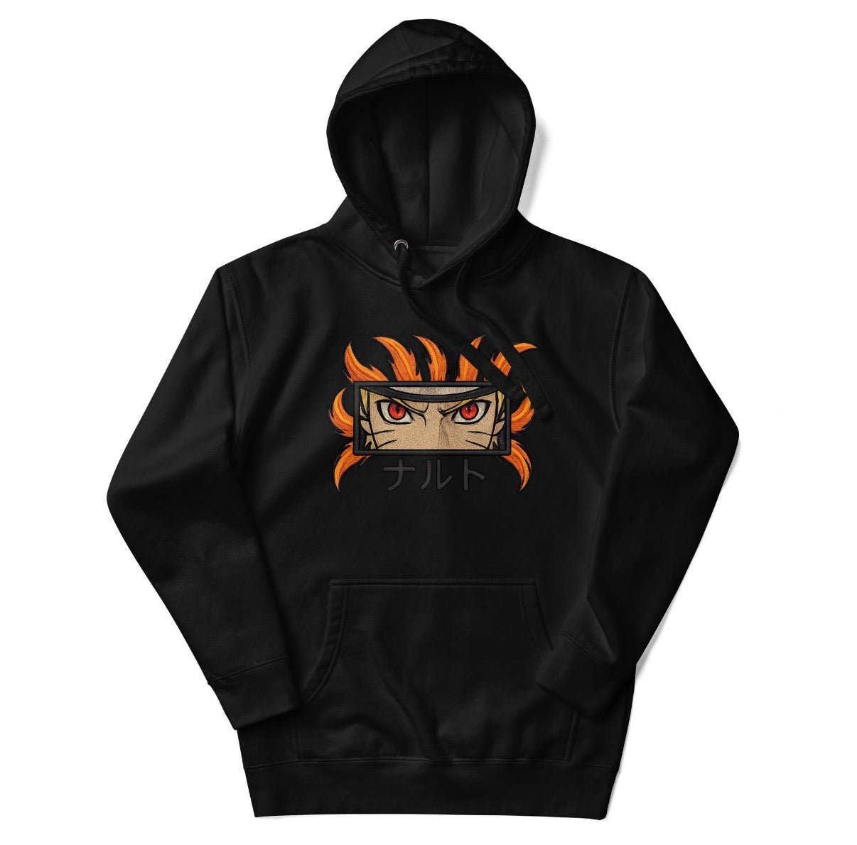 Naruto Anime Hoodie – Shinobi Eyes Streetwear Sweatshirt – Otaku Style Apparel