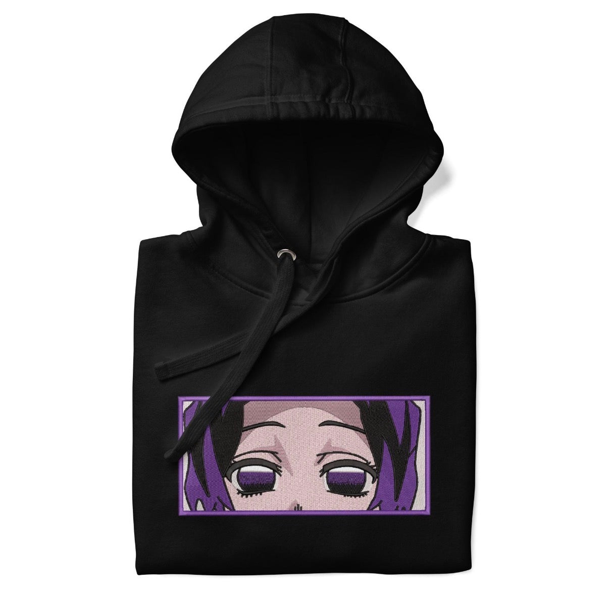 Shinobu Kocho Eyes Hoodie – Demon Slayer Insect Hashira Streetwear Sweatshirt
