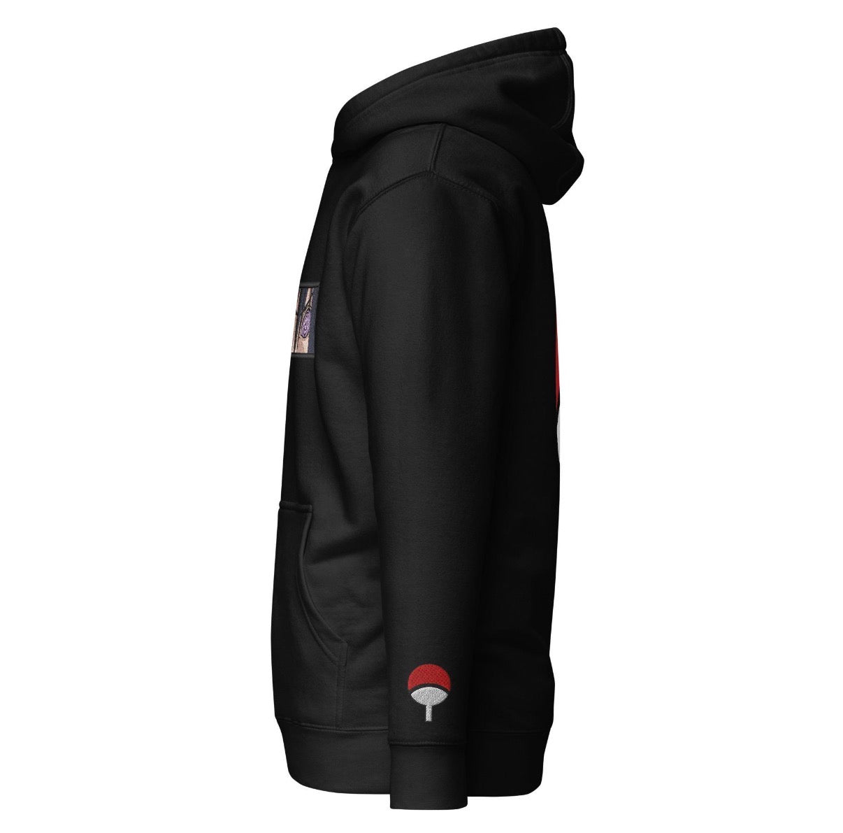 Sasuke Sharingan Rinnegan Eyes Hoodie – Anime Streetwear Sweatshirt