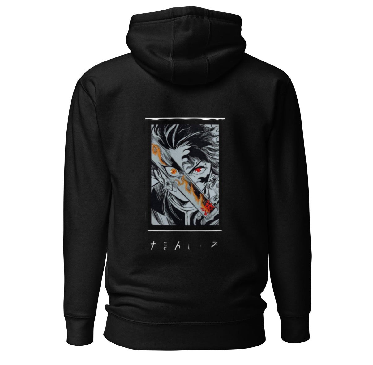 Tanjiro Eyes Hoodie – Demon Slayer Anime Streetwear Sweatshirt