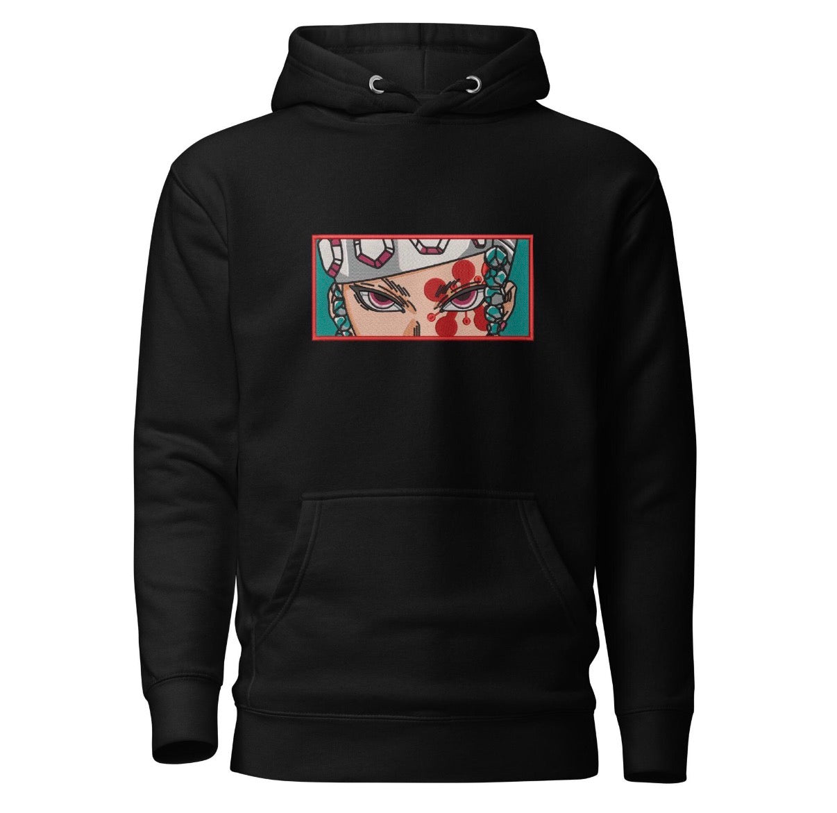 Tengen Uzui Eyes Hoodie – Demon Slayer Sound Hashira Anime Streetwear