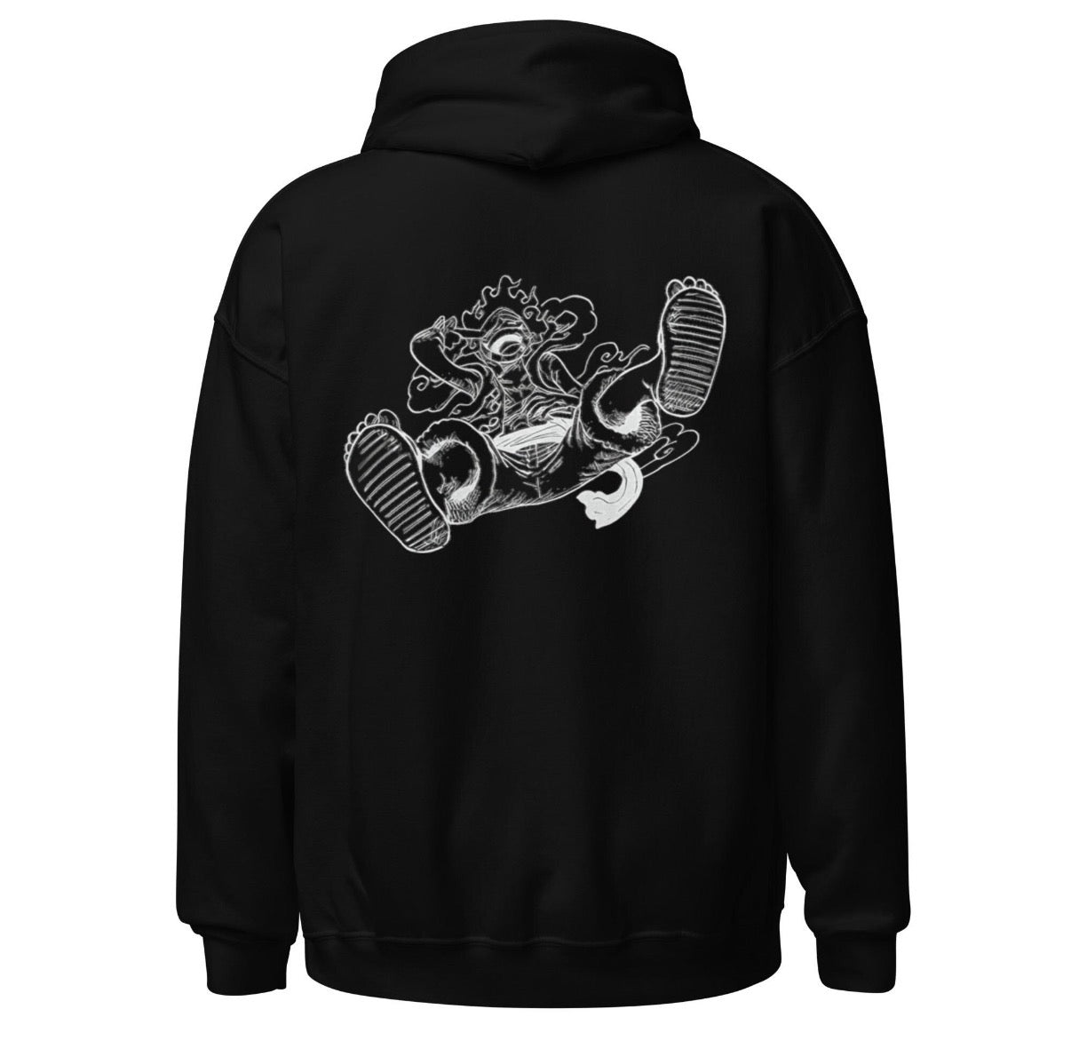 Luffy Anime Hoodie – One Piece Streetwear, Japanese Graphic Sweatshirt