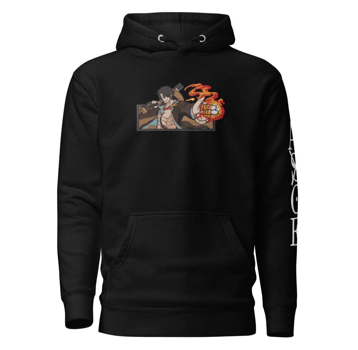 One Piece Portgas D. Ace Fire Hoodie – Anime Japanese Streetwear Sweatshirt